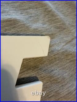 Rare Nike White Store Display Sign Logo Advertising Collectible, Great for Decor