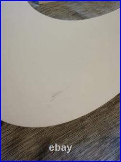 Rare Nike White Store Display Sign Logo Advertising Collectible, Great for Decor