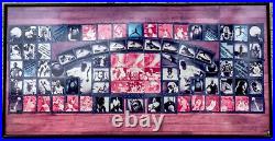 Rare NikeTown 1994 Jordan 1 Retro Shoe Card Framed Poster PROMO Store Display Ad