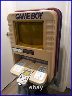 Rare Nintendo Game Boy Kiosk M92V Integrated Demo Boy Counter Store Display
