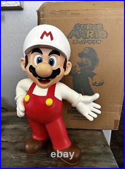 Rare Nintendo Super Fire Mario Bros Store Display Figure 20 Stars Toy ANM-002