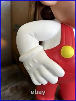 Rare Nintendo Super Fire Mario Bros Store Display Figure 20 Stars Toy ANM-002