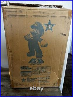 Rare Nintendo Super Fire Mario Bros Store Display Figure 20 Stars Toy ANM-002