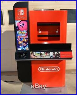 Rare Nintendo Switch Store Display Kiosk Kirby Large Nintendo Switch 65x36