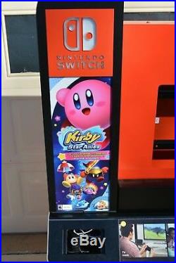 Rare Nintendo Switch Store Display Kiosk Kirby Large Nintendo Switch 65x36