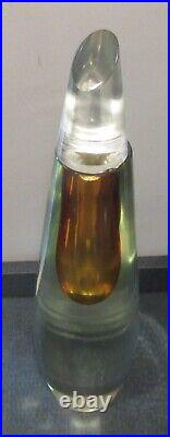 Rare ONDINE MERMAID PERFUME FACTICE Large Store Display Art Glass Bottle 18