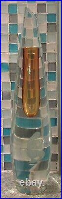 Rare ONDINE MERMAID PERFUME FACTICE Large Store Display Art Glass Bottle 18