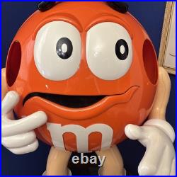 Rare Orange M&M Candy Store Shop Display Stand Life Size FREE SHIPPING