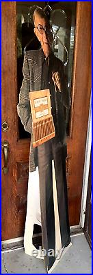 Rare Original George Burns Cigar Store Display Advertisement 66 Stand Up (sh)