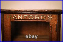 Rare Original Hanford's Balsam Myrrh Medicine Advertising Store Display Cabinet