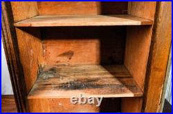 Rare Original Hanford's Balsam Myrrh Medicine Advertising Store Display Cabinet