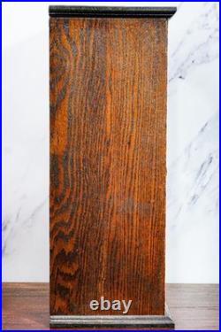 Rare Original Hanford's Balsam Myrrh Medicine Advertising Store Display Cabinet