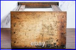 Rare Original Hanford's Balsam Myrrh Medicine Advertising Store Display Cabinet