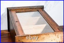 Rare Original Hanford's Balsam Myrrh Medicine Advertising Store Display Cabinet