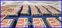 Rare Pair Vintage Star Blade NOS Store Display Variant 4 for 10 Cents Full