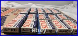 Rare Pair Vintage Star Blade NOS Store Display Variant 4 for 10 Cents Full