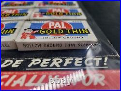 Rare Pal Hollow Ground Razor Countertop Store Display from 30's-40's