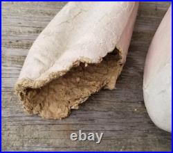 Rare Paper Mache Pulp Store Display Lighted Bunny Rabbit Easter Decor Lg 36 Vtg