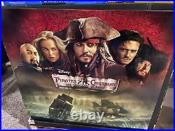 Rare Pirates Of The Caribbean At Worlds End 2007 DVD Release Store Display Rack
