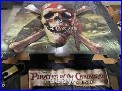 Rare Pirates Of The Caribbean At Worlds End 2007 DVD Release Store Display Rack