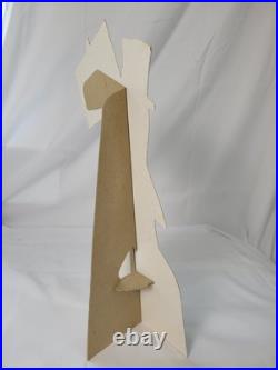 Rare Planter Peanuts Cardboard Store Display Sign with Mr Peanut Petey Planter
