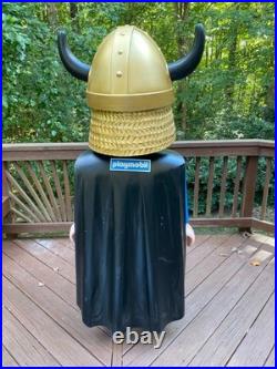 Rare Playmobil Viking 2003 Vintage Giant Full Size 5 Ft Store Display