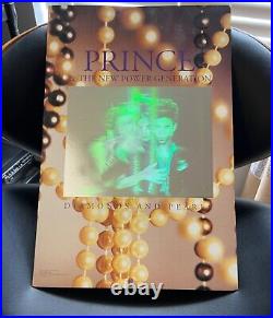 Rare Prince Diamonds & Pearls Promotional Hologram Store Counter Display