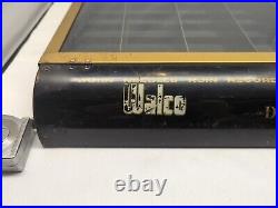 Rare RECORD PLAYER NEEDLE STORE DISPLAY Vintage WALCO Case ADVERTISEMENT