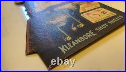 Rare Remington Kleanbore Over/Under Shotgun Cardboard Die-Cut Store Display