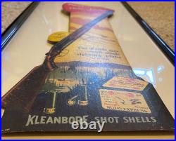 Rare Remington Kleanbore Over/Under Shotgun Cardboard Die-Cut Store Display