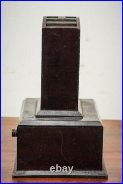 Rare Royal Sovereign Pencil Co Wood Sign Retail Store Display Case