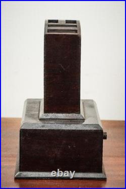Rare Royal Sovereign Pencil Co Wood Sign Retail Store Display Case