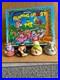 Rare Running Ghost Friction Powered Halloween Toys Set & Store Display MIB 1990