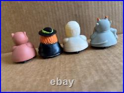 Rare Running Ghost Friction Powered Halloween Toys Set & Store Display MIB 1990