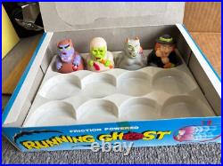 Rare Running Ghost Friction Powered Halloween Toys Set & Store Display MIB 1990