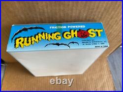 Rare Running Ghost Friction Powered Halloween Toys Set & Store Display MIB 1990