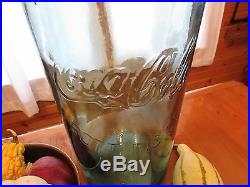 Rare STORE DISPLAY Huge Coca-Cola COKE Bottle -Made after first 1899 Coke BOTTLE