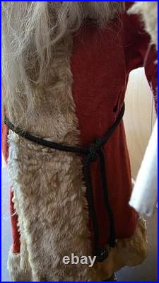 Rare Santa Claus Christmas store display 32 Inch Nodder
