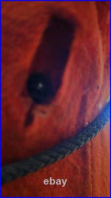 Rare Santa Claus Christmas store display 32 Inch Nodder