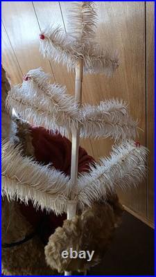 Rare Santa Claus Christmas store display 32 Inch Nodder