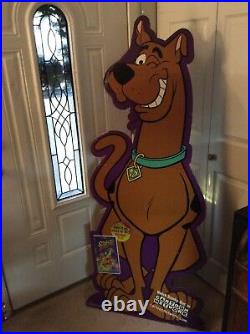 Rare Scooby Doo & the Alien Invaders Cardboard Cut Out Store Display