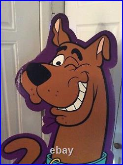 Rare Scooby Doo & the Alien Invaders Cardboard Cut Out Store Display