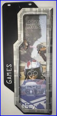 Rare Set of 4 1999 Star Wars Episode 1 LEGO Store Display Hanging Sign