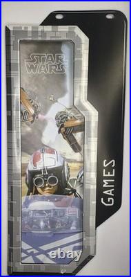 Rare Set of 4 1999 Star Wars Episode 1 LEGO Store Display Hanging Sign