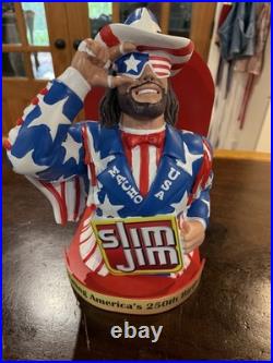 Rare Slim Jim Macho Man Randy Savage Store Display America's 250th Anniversary