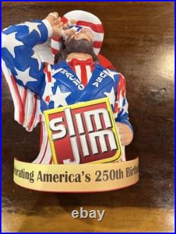 Rare Slim Jim Macho Man Randy Savage Store Display America's 250th Anniversary