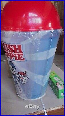 Rare Slush Puppie Advertising Store Display Sign Light Lamp New In Orig Box 26'