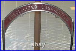 Rare Specialized Lubrication Store Counter Display Catalog Rack