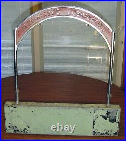 Rare Specialized Lubrication Store Counter Display Catalog Rack