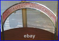 Rare Specialized Lubrication Store Counter Display Catalog Rack